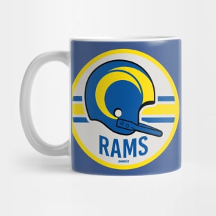 Big Horn Sheep Football Mug